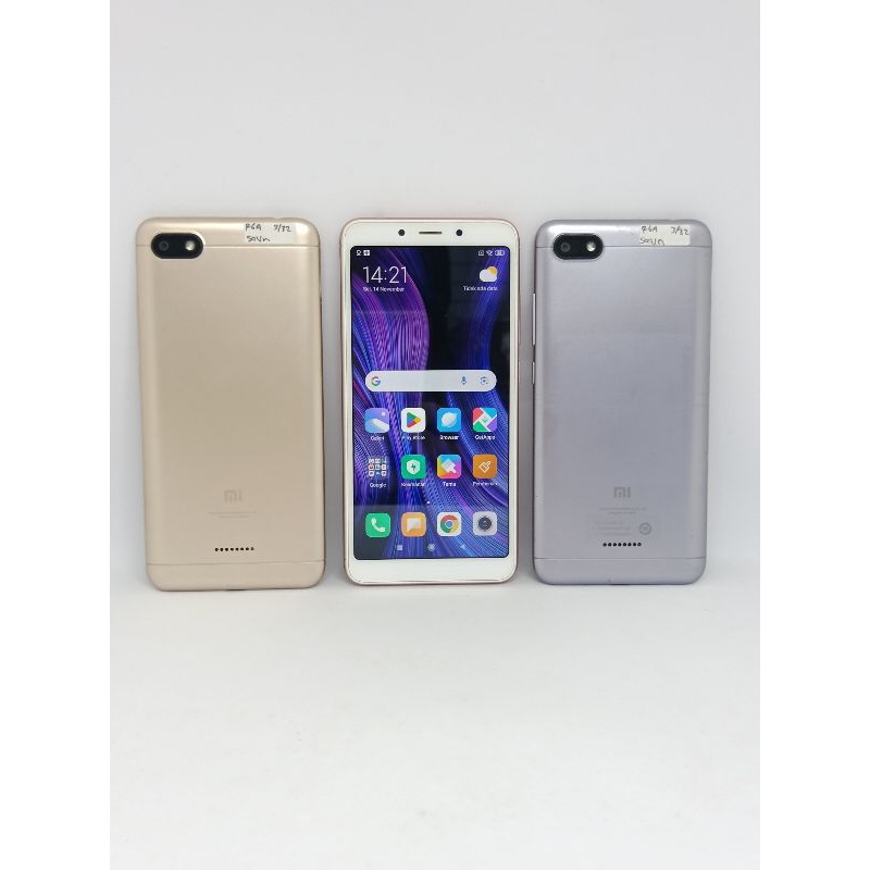 Handphone Redmi 6A Ram 3gb internal 32gb Second Original