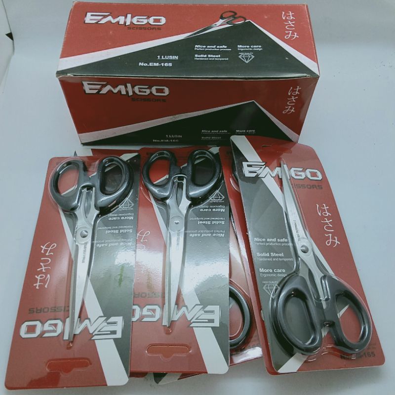 

GUNTING STAINLESS TAJAM EMIGO EM-165 UKURAN SEDANG