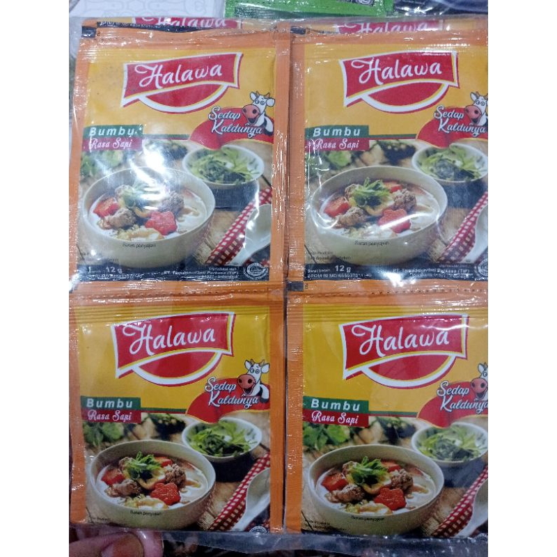 

Halawa Kaldu Bubuk rasa Ayam, sapu isi 12pcs