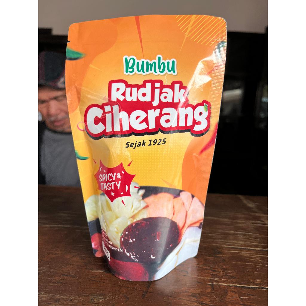 

Rujak Ciherang kemasan baru anti pecah/ bumbu rujak ciherang