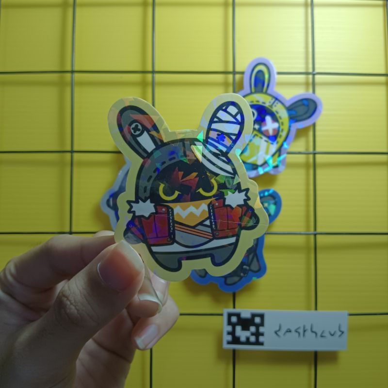 

[D4C] LAST STOCK Zenless Zone Zero Hologram Bangboo Sticker