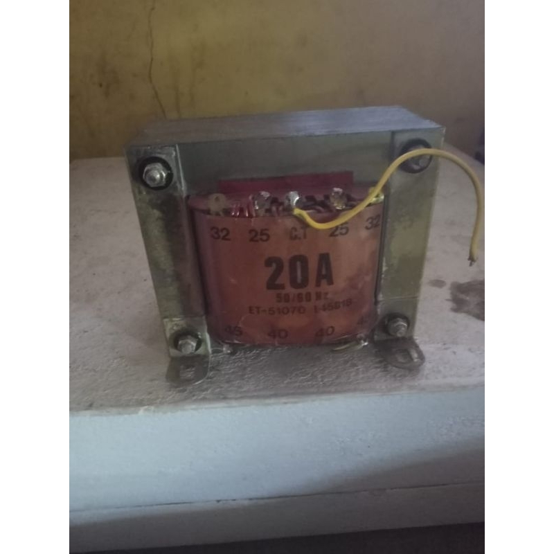 Travo Trafo 20Amper Era Ct 45v Copotan