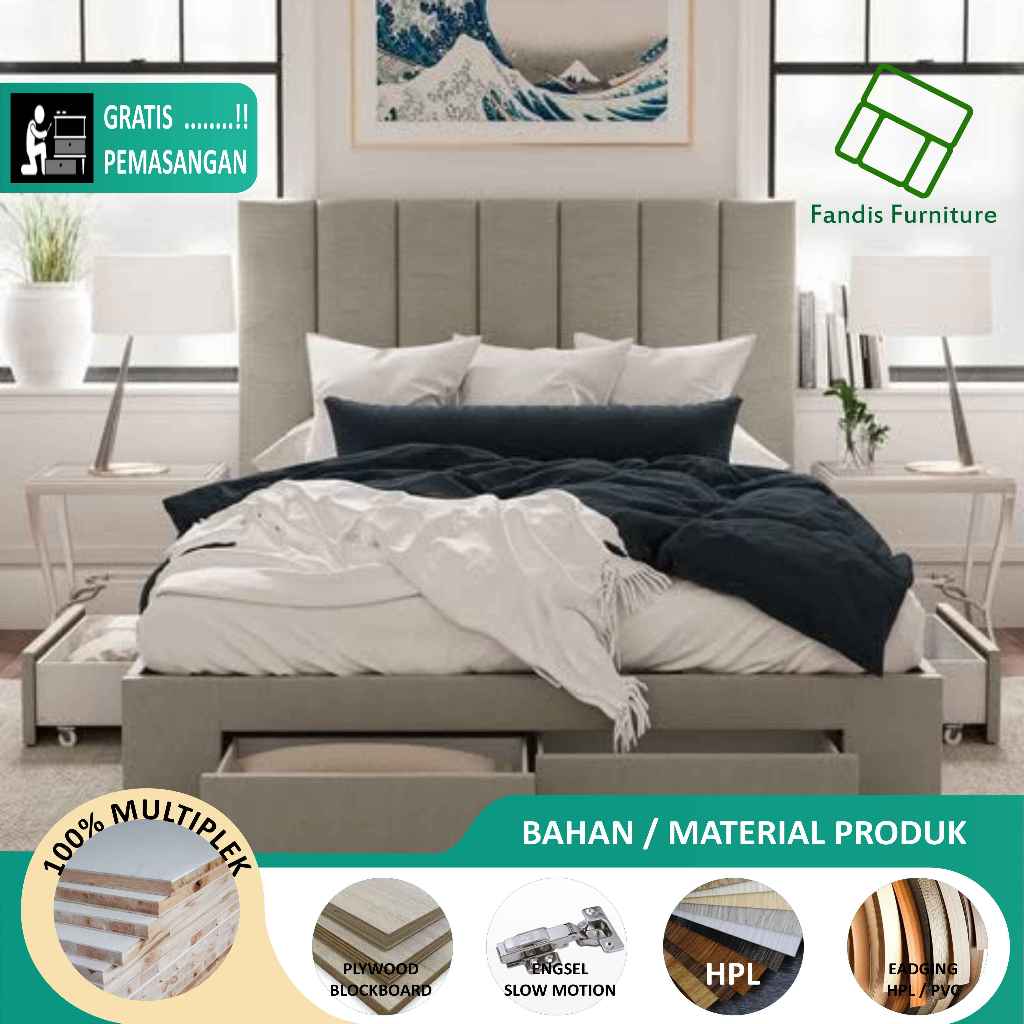 Dipan Laci Minimalis Custom / Dipan Minimalis