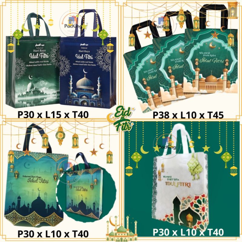 

tas lebaran idul fitri jumbo hampers goodie bag souvenir lebaran premium