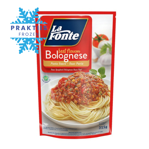

LA FONTE BOLOGNESE 315GR/ SAUS SPAGHETTI BOLOGNESE