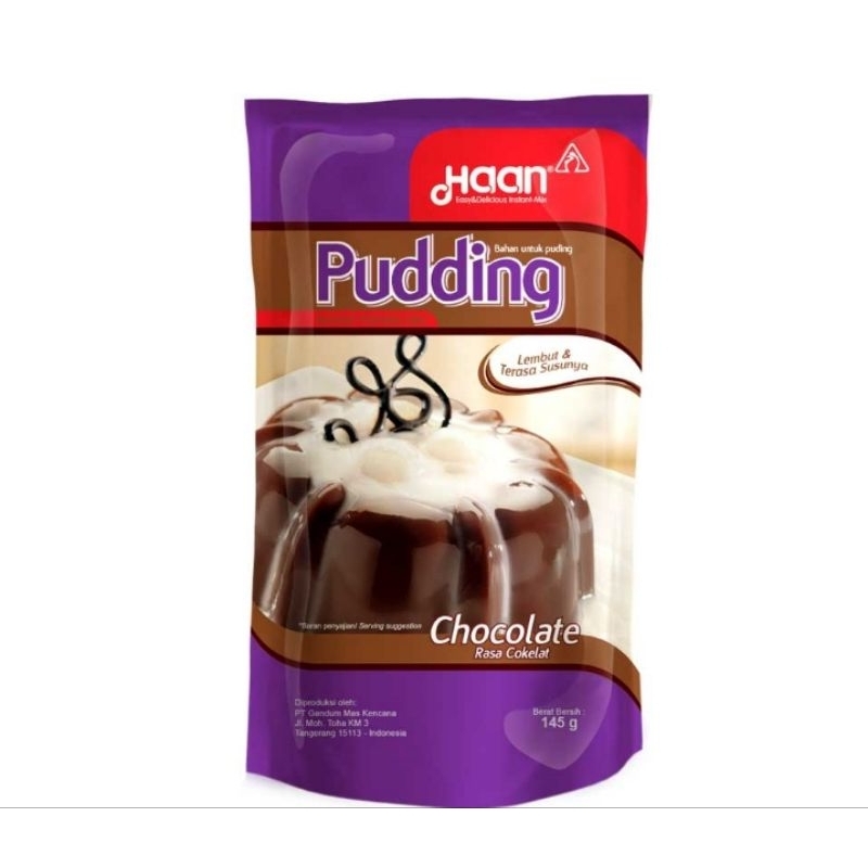 

Haan Puding Instant Rasa Coklat 145 gr