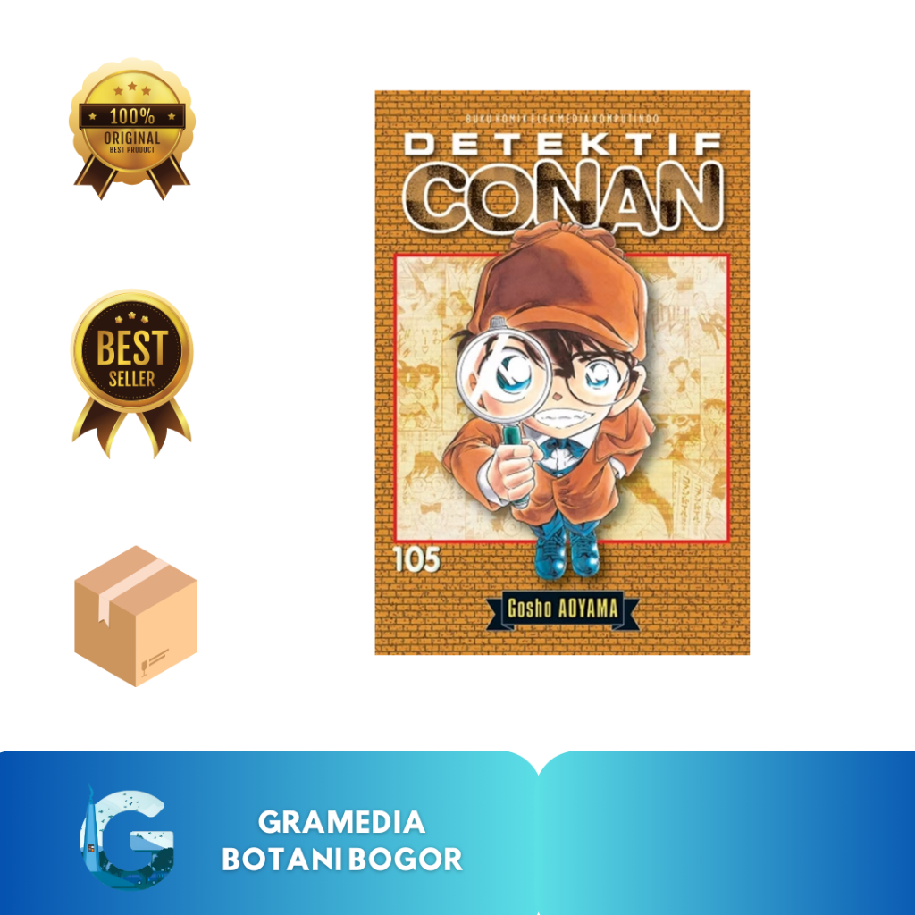 Gramedia Bogor - Komik Detektif Conan 105