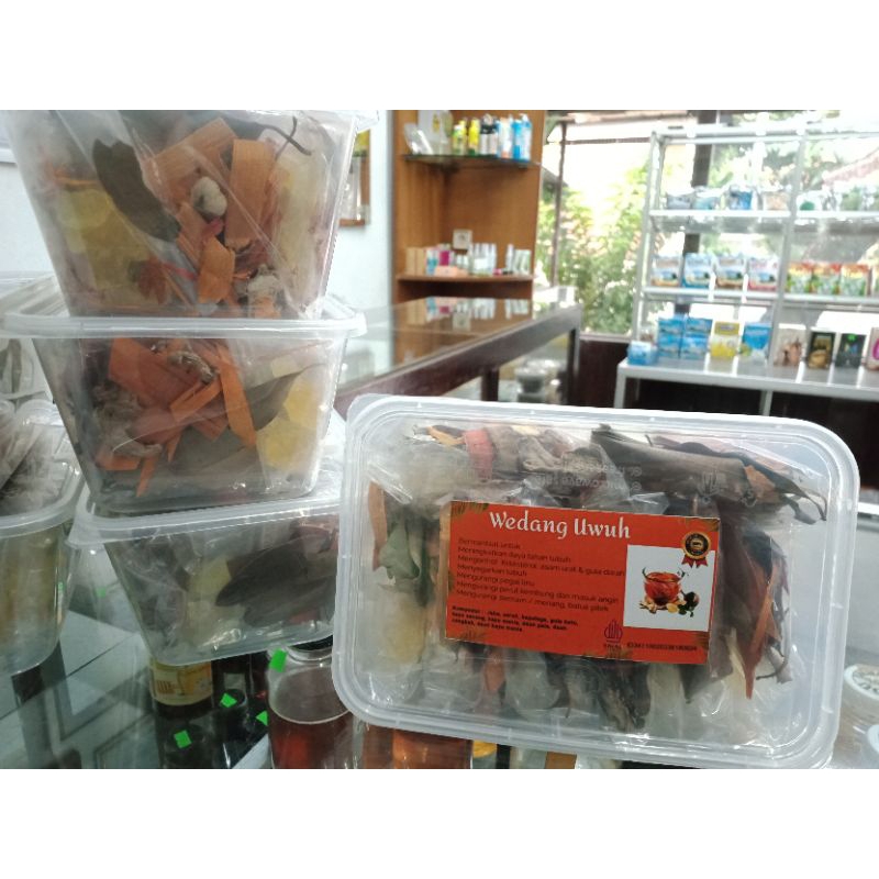 

WEDANG UWUH LENGKAP GULA BATU isi 10 sachet besar