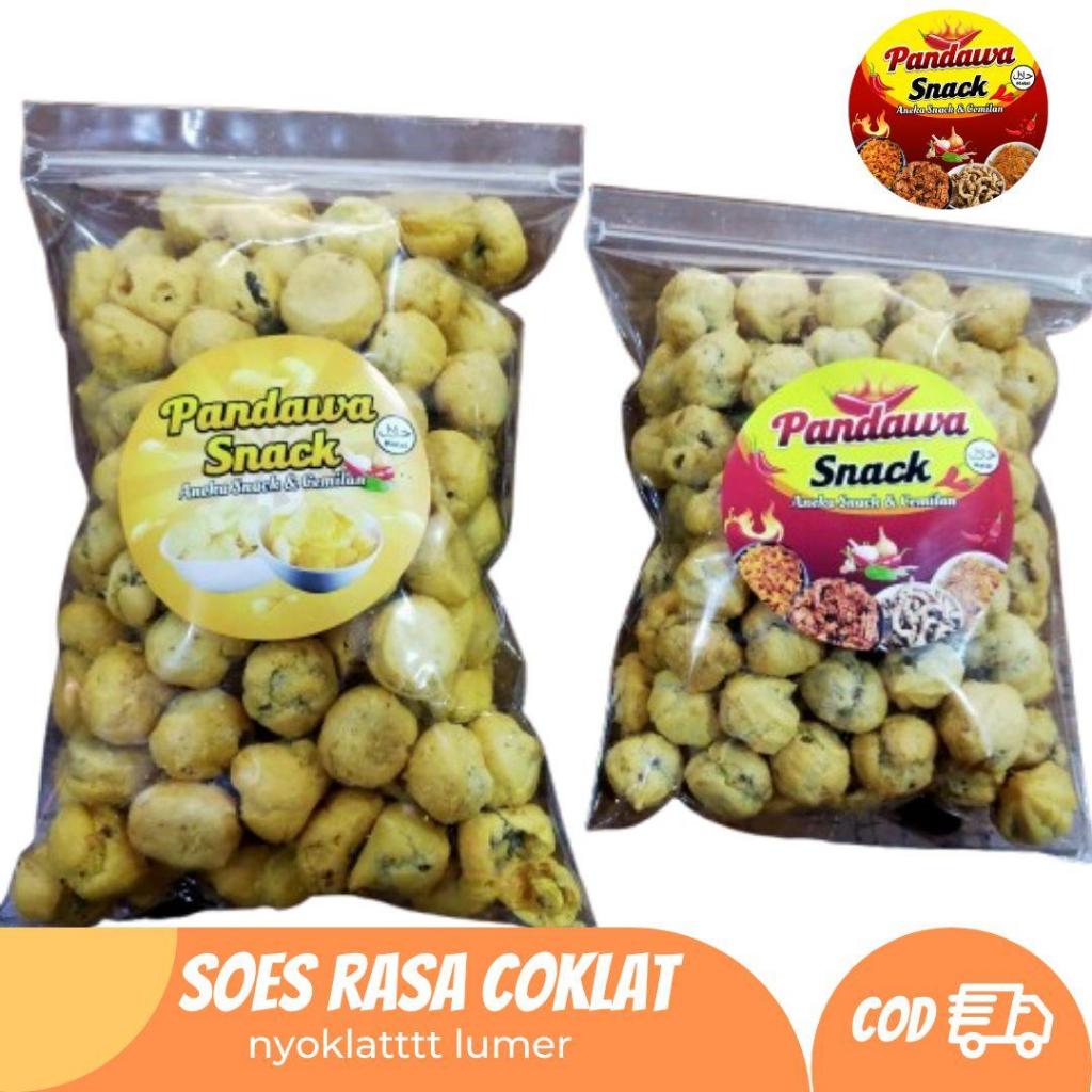 

Keripik Soes Rasa Coklat 200gr & 300gr - Cokelat Manis - Chocolate