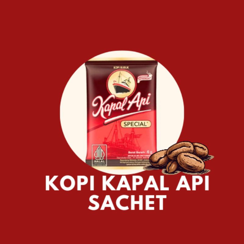 

Kopi Kapal Api Sachet 6gr Satu Renceng