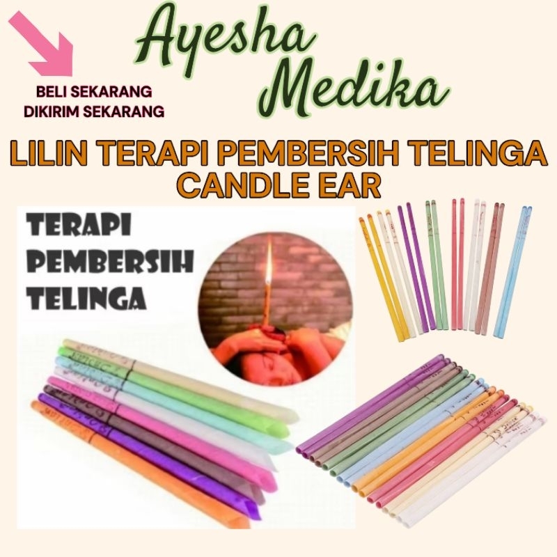 ear candle lilin telinga bakar lilin pembersih telinga