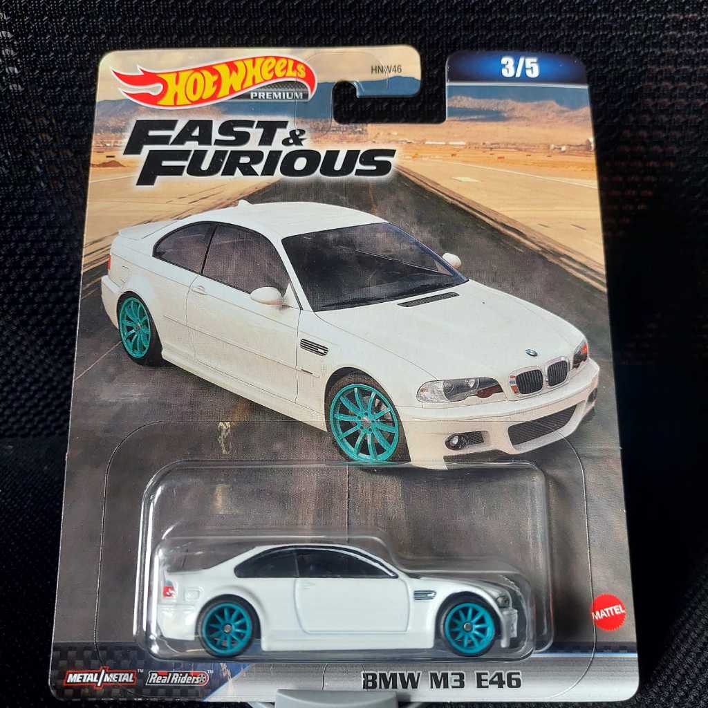 Hot Wheels Premium Fast & Furious BMW M3 E46 hotwheels bmw e46 m3 fast & furious