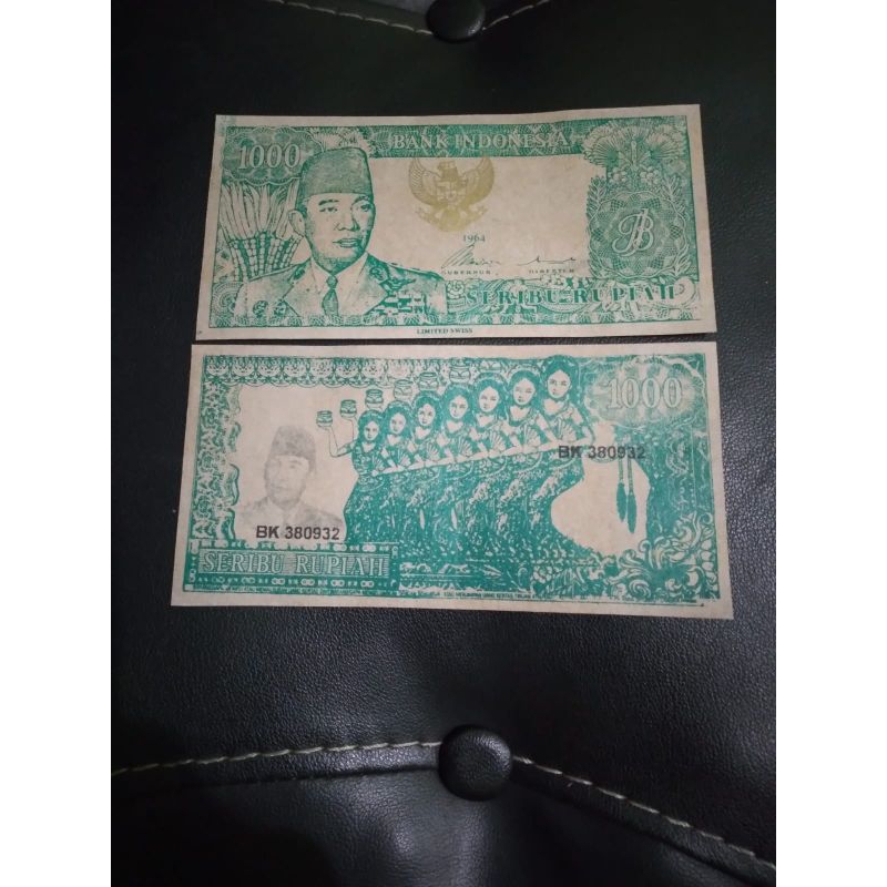 Uang soekarno serimpi 1000 rupiah