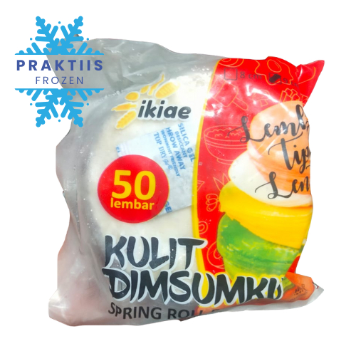 

IKIAE KULIT DIMSUM TIPIS PREMIUM PUTIH 9CM ISI 50