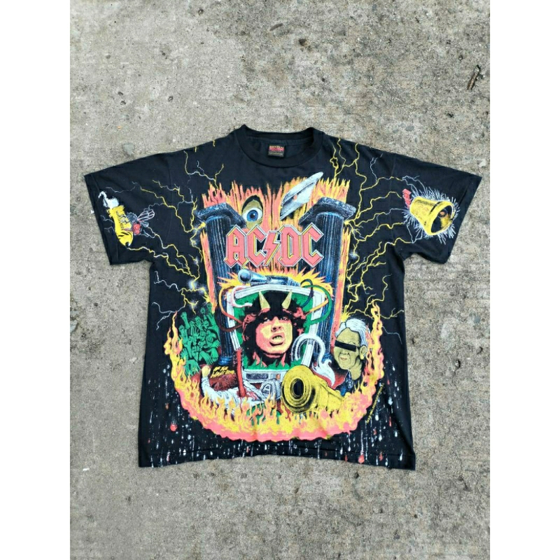 Kaos Band Second ACDC aop