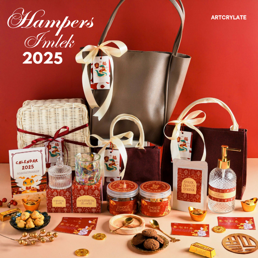 

(SIAP KIRIM INSTAN/SAME DAY)HAMPERS IMLEK 2025/HAMPERS CHINESE NEW YEAR/HAMPER CNY ESTETIK/HAMPERS CHINA AESTHETIC/GIFT SET/PARCEL IMLEK/HAMPERS CORPORATE/KUE KERING/HAMPERS IMLEK PREMIUM/HAMPERS IMLEK MURAH LUNAR/CHOCO COOKIES/GELAS AESTHETIC