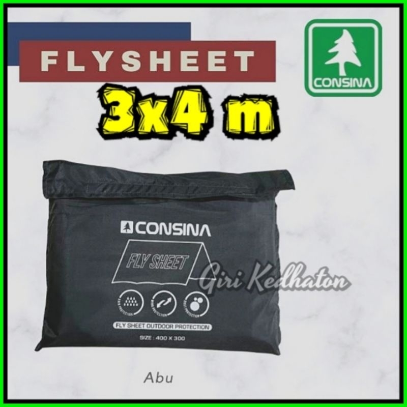 Flysheet Consina 3x4 m Original