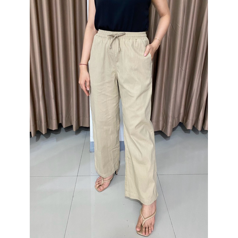 Caremuz Cr 129 kulot cewek,kulot linen celana kerja celana kain