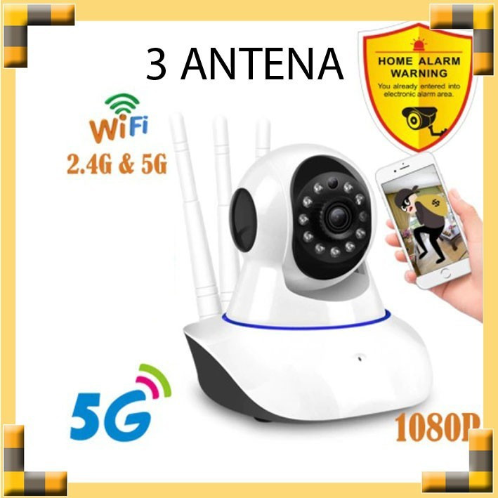 Yoosee / V380 2MP Wireless IP Camera 1080P CCTV Camera Home Security 3 Antena