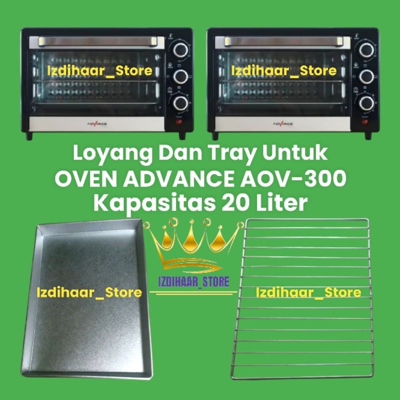 Loyang Oven Advance AOV300 Kapasitas 20 Liter / Tray rak jari jari oven advance 20 liter / Loyang ov