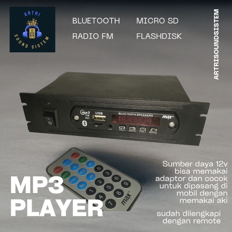 Bluetooth MP3 player radio FM