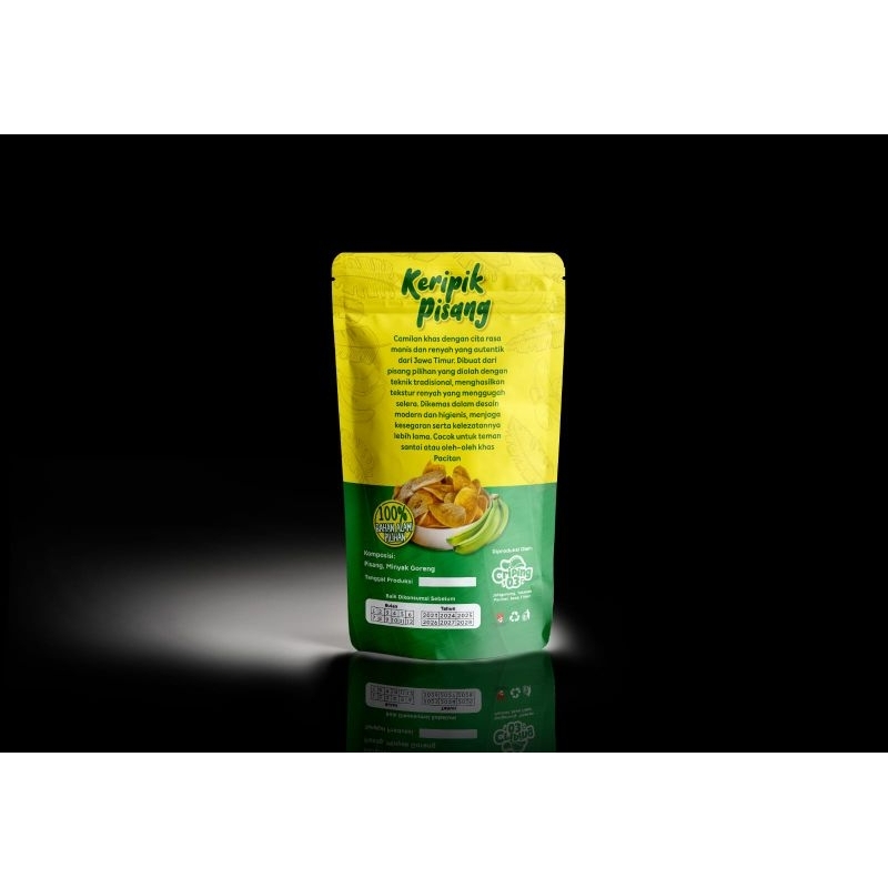 

Keripik pisang co3 asli pacitan gurih original 150 gram
