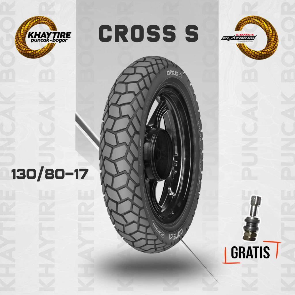 Ban Motor MOGE // CORSA CROSS S 130/80 Ring 17 Tubeless