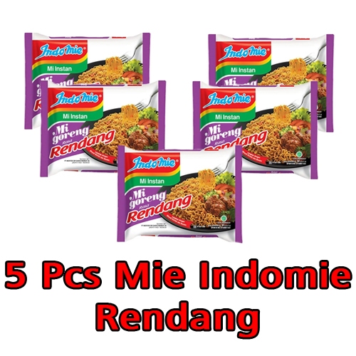 

Mie Indomie Rasa Rendang 5 Pcs