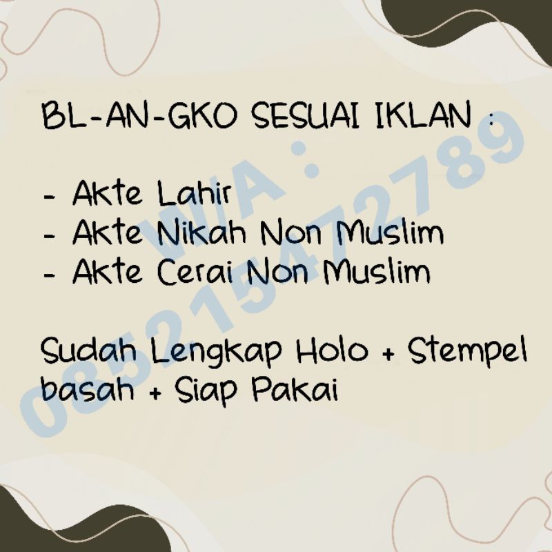 

KERTAS KHUSUS SERTI SIAP PAKAI BISA CUSTOM 4KTE