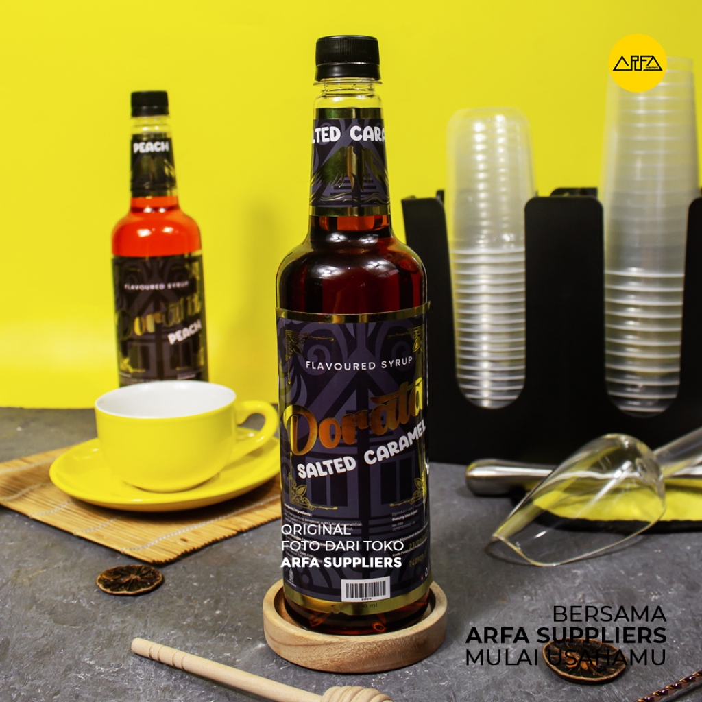 

Sirup Semua Jenis Minuman | Sirup Dorata Rasa Salted Caramel