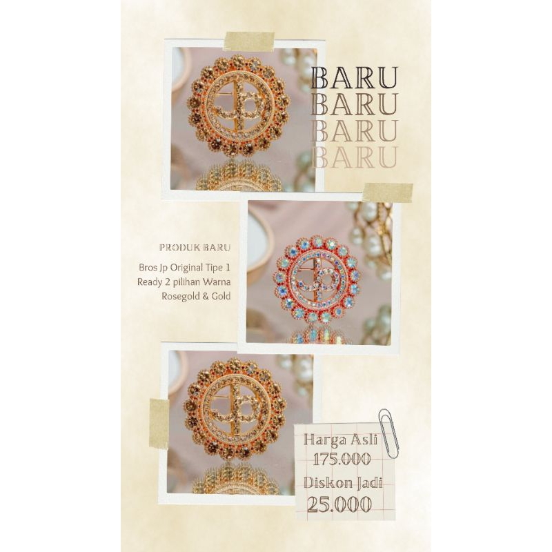 JUAL BROS JP ASLI, JUAL BROS JOURNEY, JUAL RING JOURNEY, JUAL BROS JOURNEY ORIGINAL, JUAL BROSH JP A