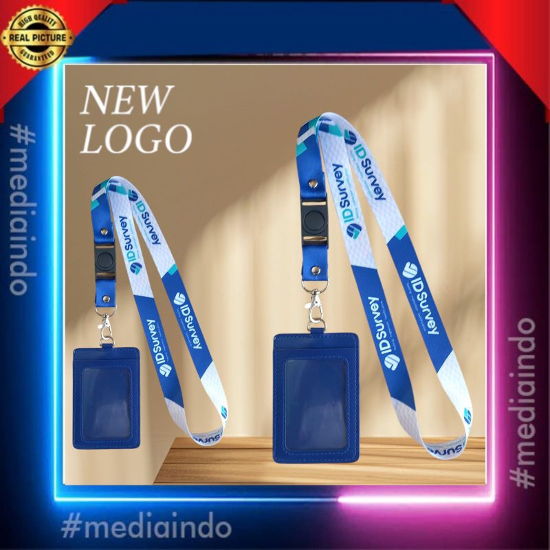 

Lanyard Id Card Stoper SURVEYOR INDONESIA Printing - PAKET LENGKAP EXCLUSIVE