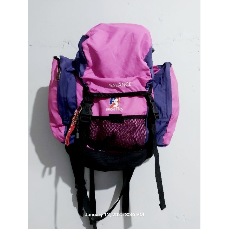 Preloved Ransel Outdoor Prospec - Kondisi Layak Pakai 90%