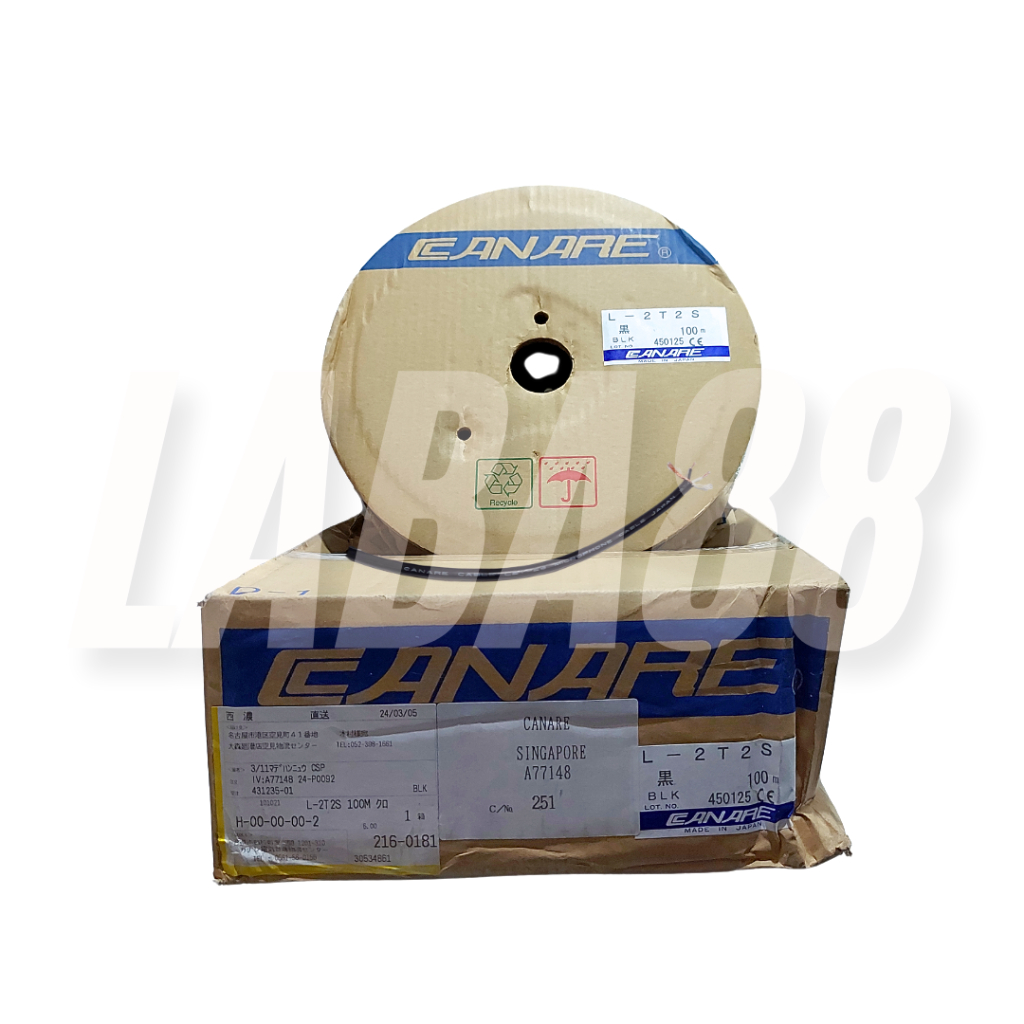 CANARE L2T2S KABEL MICROPHONE STEREO ORIGINAL JAPAN