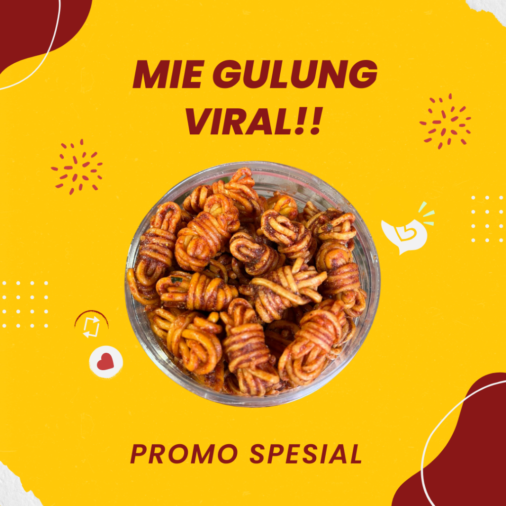 

500gr - Cemilantree Mie Gulung Viral