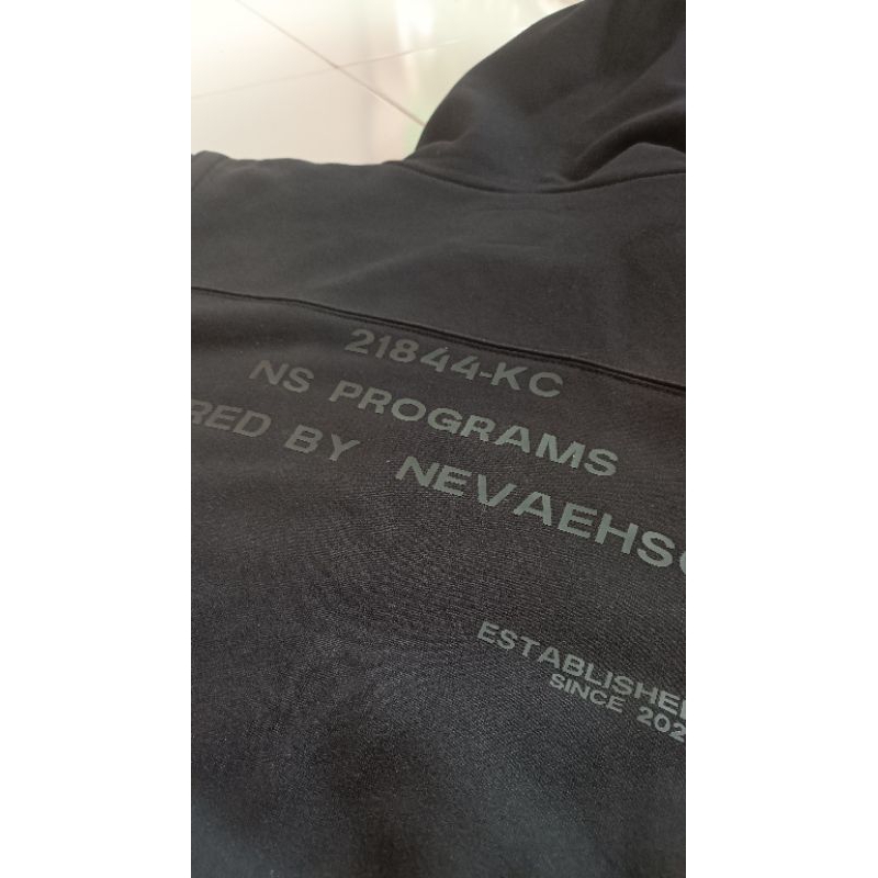 NEVAEHSOCIETY “VICTIM 01-01” COMBAT HOODIE SECOND