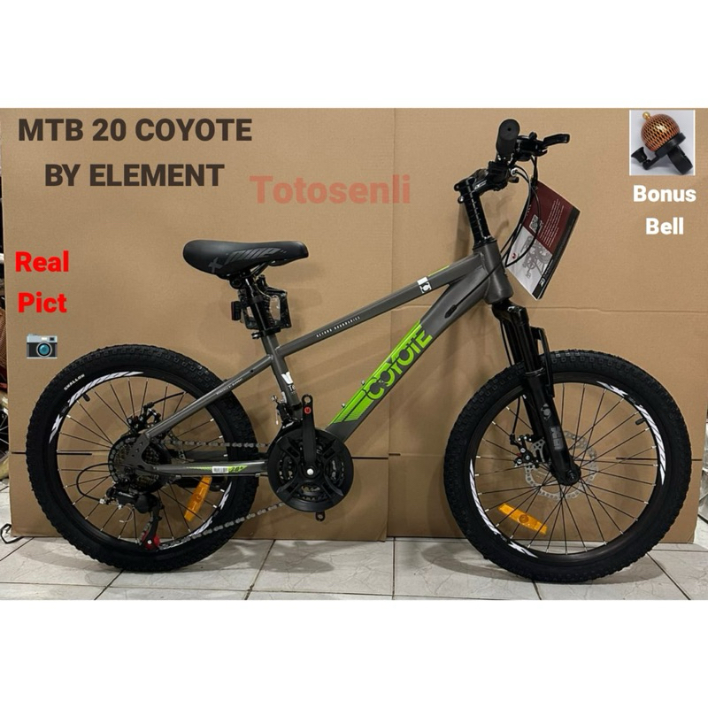 sepeda gunung mtb 20 inch coyote 7speed BY element //  sepeda gunung mtb 20 inch axxil