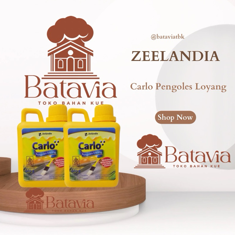 

Zelandia Carlo Pengoles Loyang | Pengoles Loyang Repack 250g dan 125g