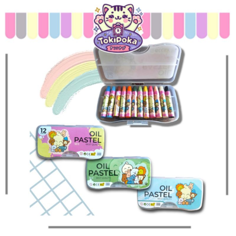 

Toki - P02 CRAYON LILIN 12 WARNA ALAT GAMBAR ANAK /12PCS CRAYON OIL