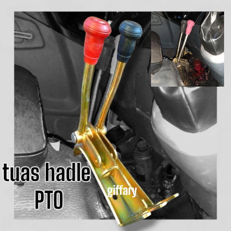 handle / tuas hidrolic  PTO dump truk