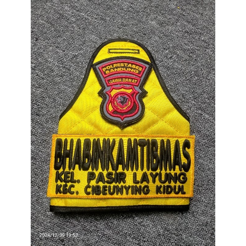 Ban lengan BHABINKAMTIBMAS/banlengan bhabinkamtibmas / ban lengan full perkat