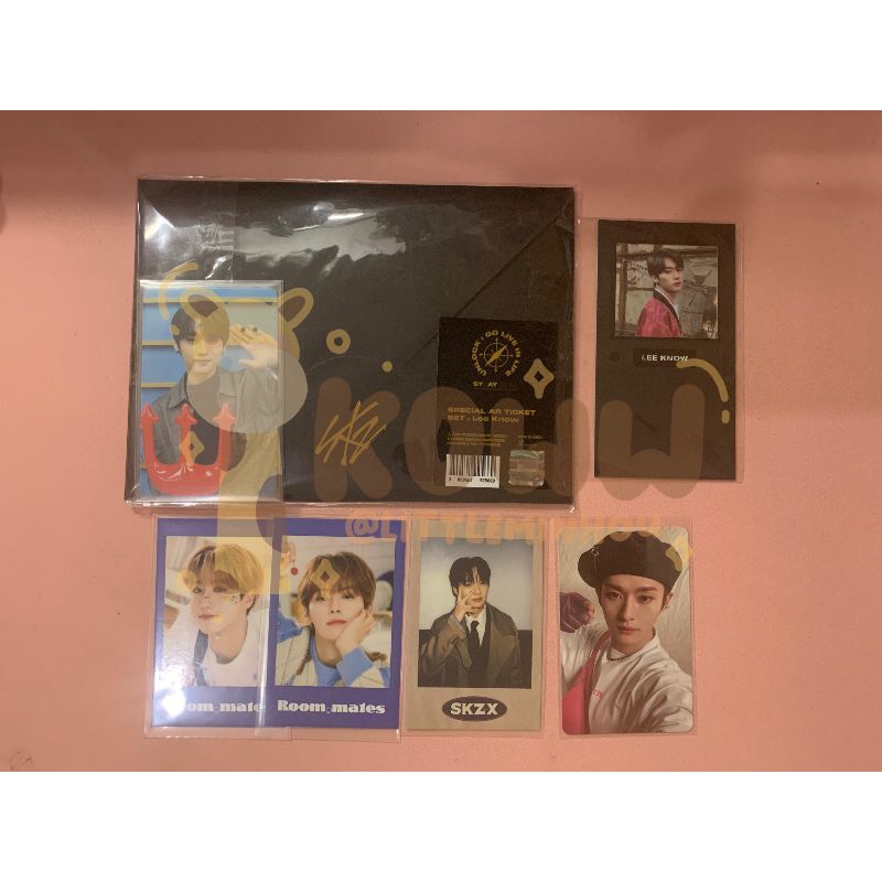 AR ticket set lee know beyond the live set with pob skzx pola blue sg2021 pc era maxident limited fr
