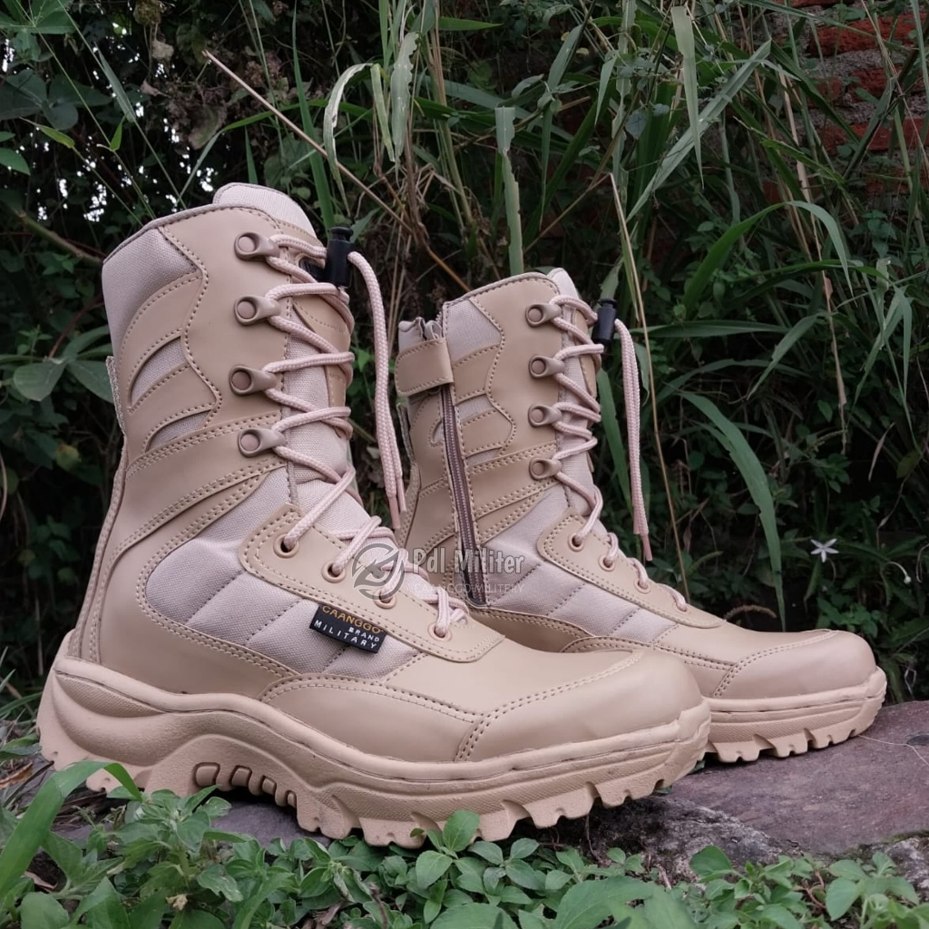 CAANGGO - Sepatu PDL GURUN Tactical Safety Boots Terlaris Original Caanggo Military