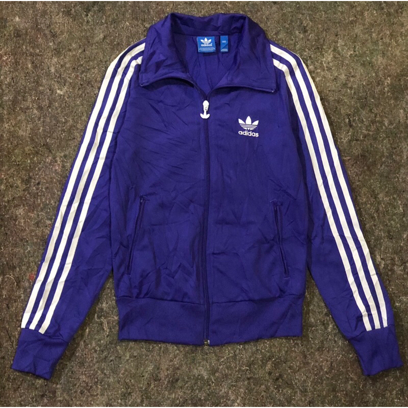 tracktop adidas trifoil big logo ungu