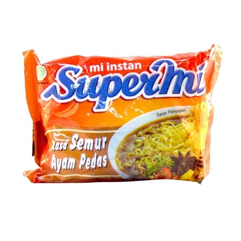 

Mi Instan Superi Rasa Semur Ayam Pedas