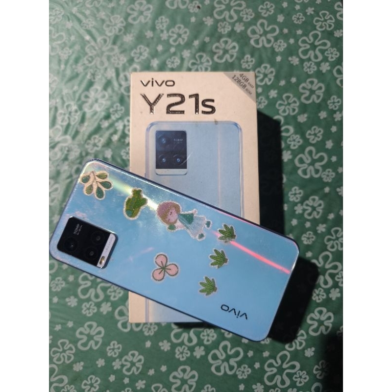 Vivo Y21s 4+1/128 gb Hp Dus Ori Normal