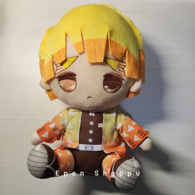 Plush Zenitsu - Plush Demon Slayer - Boneka Plush Anime