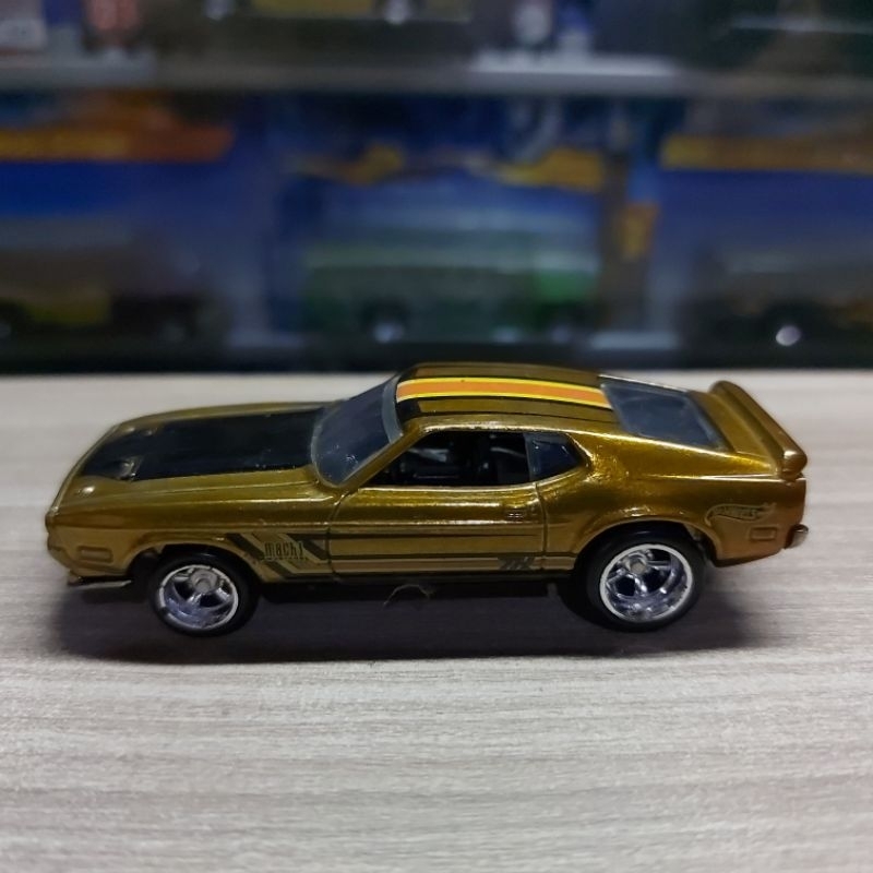 HOT WHEELS 1971 MUSTANG MACH 1 - LOOSE - SUPER TREASURE HUNT - THS - STH