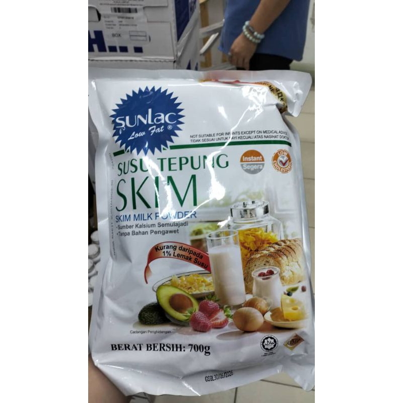 

sunlac low fat tepung susu skim / sunlac skim milk powder low fat tepung susu original malaysia