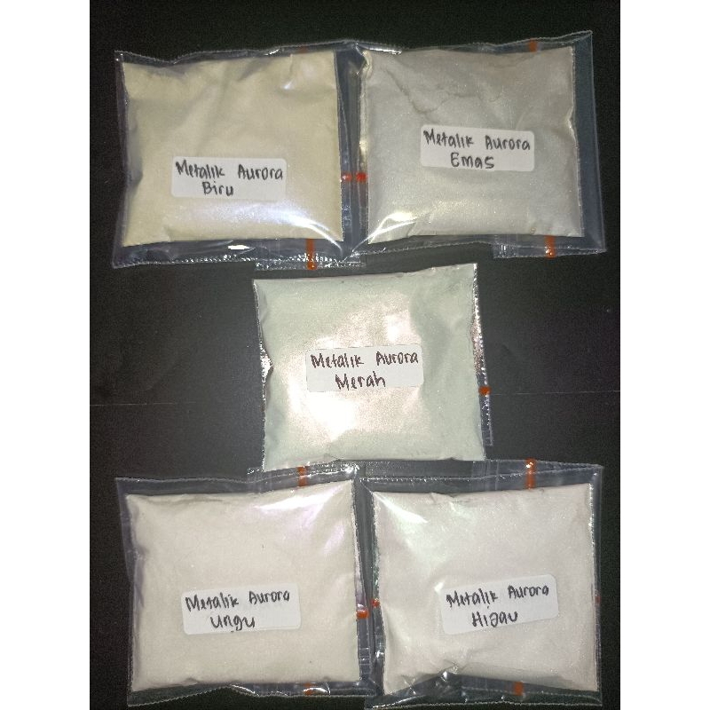 Pigmen metalik aurora/Pigmen metalik lembayung/ Pigmen metalik bunglon/Pigmen metalik chameleon /pew